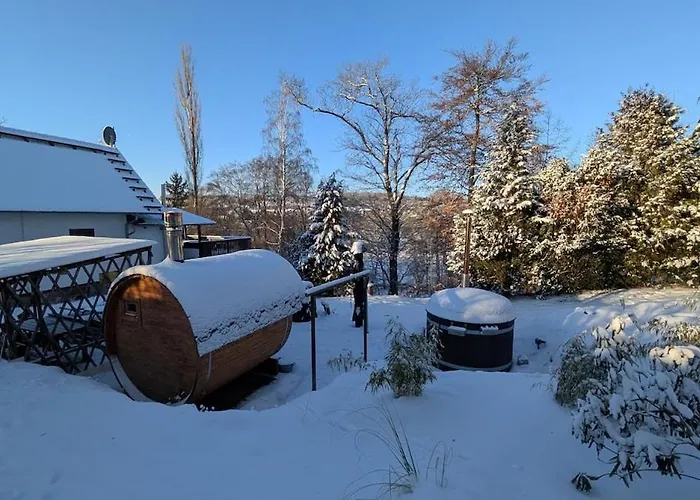 Vogtland Mit Sauna Und Hot Tub Weischlitz